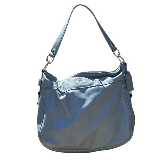 Coach Legacy Crossbody Bag | Sky Blue Leather | Vintage 2009 - Picture 4 of 16